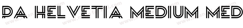 PA-Helvetia-Medium Medium字体转换